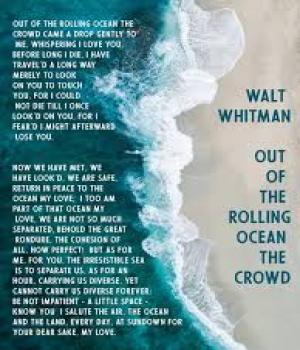 Out of the Rolling Ocean the Crowd