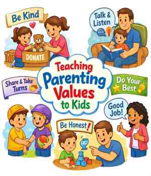 Educating Parenting Values to Kids